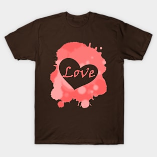 Spattered Love T-Shirt